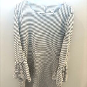 J Crew Bell Sleeve Midi Dress